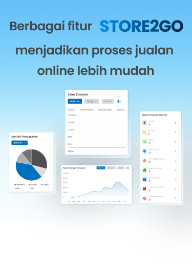 Fitur platform jualan online mudah